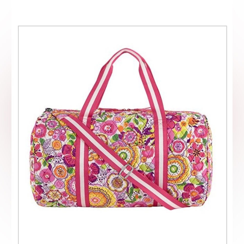 Vera Bradley Round Tote duffle large